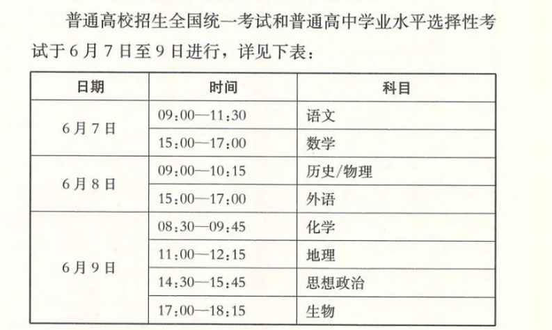 2022河北什麼時間高考具體防疫是怎麼要求的